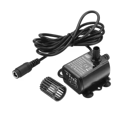 DC 12V 4M 10W Water Pump QR50H 400L/H Flow Rate Brushless Motor Submersible Pump