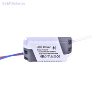 SetADistance LED Driver 8/12/15/18/21W Power SupplyWaterproof LED Ligh Good goods