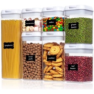 Storage Containers | BPA Free Cereal & Dry Food Storage Containers with Lids | Cereal Storage Contai