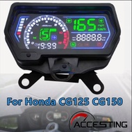 CG125แผงมิเตอร์ดิจิตัลมาตรวัดความเร็วสำหรับฮอนด้า CG125 CG150 XF150