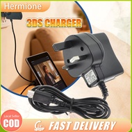 3Pin UK Nintendo Charger New 3DS 2DS NDSI 3DSXL/LL Adaper Charger Travel Charger Plug Power Adapter