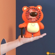 Bear Mini Usb Fan Rechargeable Mini Portable Desktop Fan Outdoor Handheld Fan (tata.sg)