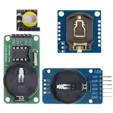 YANXD ROBOT DS3231 AT24C32 IIC Module DS1302 Precision Clock Module DS1307 Memory Module Mini Real T