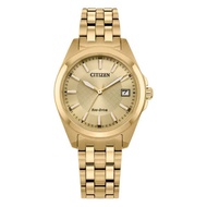 [𝐏𝐎𝐖𝐄𝐑𝐌𝐀𝐓𝐈𝐂] Citizen Eco-Drive EO1222-50P Peyten Women's Date Indicator Gold Watch