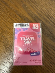 日本上網卡 數據卡 sim 10日 8GB 5G