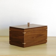 胡桃木保暖口罩架