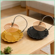 Coil Incense Burner Incense Clip Stand with Tray Camping Coil Stand for Indoor Camping Balcony Livin
