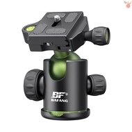 BAFANG Tripod Ballhead 360°Panoramic Camera Ball Head with 1/4 Inch Quick Release Plate Double Bubble Level Tripod Head  Came-507