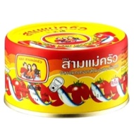 THREE LADY COOKS SARDINES IN CONCENTRATED TOMATO SAUCE 190g SARDINES Thai SARDINES Sanmei Brand 3 Am