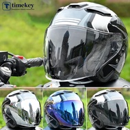 TIMEKEY Motorcycle Helmets Visor Helmet Lens Visor Plating Uv Protection Lens Faceshield for SHOEI J