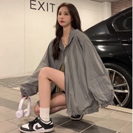 Ice Silk Lightweight Loose Sunscreen Jacket/Charge Jacket/Cyclist Jacket (3 Colors)