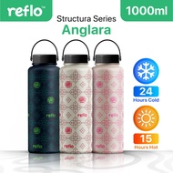 Reflo Thermos Insulated 1000ml Tumbler Water Bottle BPA Free Tumbler Botol Tahan Sejuk Panas Anglara