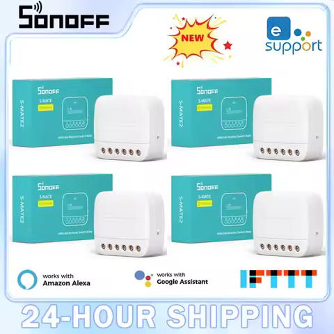 SONOFF S-MATE2 Extreme Switch Mate EWeLink-Remote Control Via Smart Switch For Smart Home Support Al