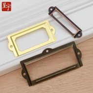 M318Medicine cabinet packaging accessories, card tags, gift box label clasps, medium-sized label han