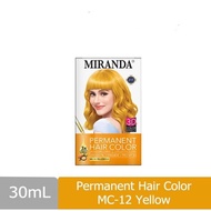 MIRANDA  MC12 yellow hair color  dye rambut cat rambut miranda warna kuning