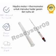 Aquarium Hydrometer Thermometer Measuring Salt and Sea Water Levels