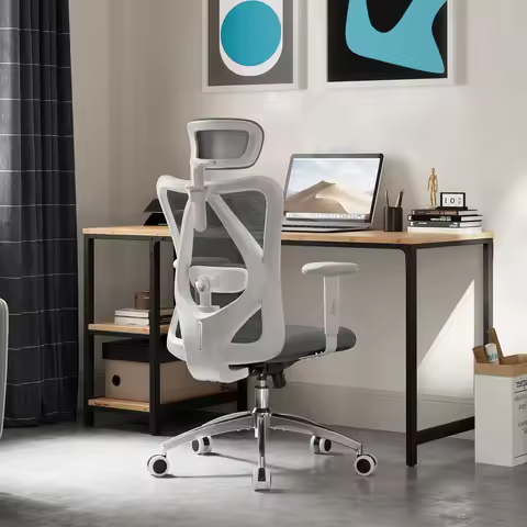 SIHOO M18 Ergonomic Office Chair, Big and Tall Computer Chair, 2D Armrest Lumbar Support Desk Chair 