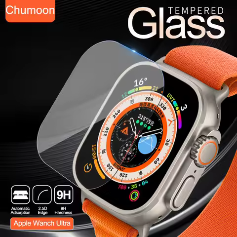 Tempered Glass for Apple Watch Ultra 49mm Screen Protector Anti-Scratch for Apple Watch 8 Pro 49mm S