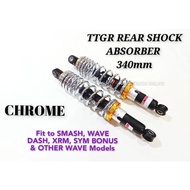 REAR SHOCK ABSORBER TTGR 340 mm