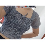 Áo croptop bigsize nữ 55-90kgáo kiểu croptop bigsize tay ngắn AC07