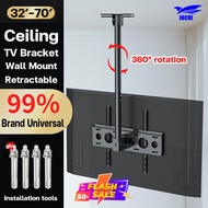 TV hanger 32-70 inch adjustable angle hanger universal ceiling bracket telescopic TV Mount Bracket C