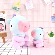 BTS BT21 Cute Stuffed Toy 20cm OFFICIAL Mini Seated Doll Pillow Plush Doll Tata Cooky Chimmy RJ Koya