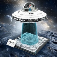 Spaceship UFO Building Blocks 11 Boy Birthday Children 61 Days Gifts 6 Assembled 8 Toys 10 Years Old