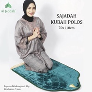 CODE G42K AL JEDDAH Plain Dome Prayer Rug 7x11 Thick Anti-Slip Turkish Prayer Rug