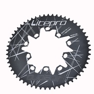 Litepro MTB xe đạp đường trường bcd130/110 hình bầu dục đĩa chainring hợp kim nhôm gấp đùi đĩa xe đạ