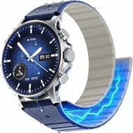 IMIKI 3D Dynamic Dial Smart Watch with Magnetic Strap, 1.60" AMOLED HD Touchscreen Fitness Tracker|B