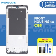 Front Frame Housing Compatible For Realme C55