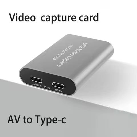 USB Video Audio Capture Card Adapter Audio Video Capture Card Easy to cap Adapter VHS to DVD Video C