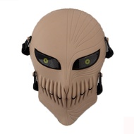 Chiến thuật chết Kurosaki Ichigo tẩy trắng sọ mặt nạ chiến tranh ngoài trời paintball halloween cosp