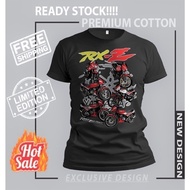 fashion T-shirt 2024 Motor Rxz / Motor Tshirt / Baju Microfiber Jersi / Jersey Sublimation / Tshirt/