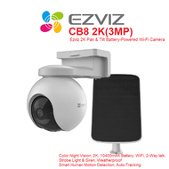 Ezviz CB8 2K(3MP) Ezviz 2K Pan & Tilt Battery-Powered Wi-Fi Camera - Solar CCTV Camera
