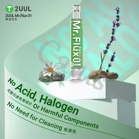 2UUL Mr.Flux 01 SC17 10CC Solder Flux for Mobile Phone Motherboard Chip Soldering Special Flux PCB B