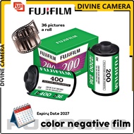 Fujifilm Fujicolor C36 200 / 400 35mm Film Color Negatives ( EXP 2027 )