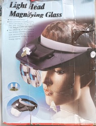 全新Light Head 放大鏡 帶 LED 燈