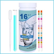 Home Water Test Kit 16-in-1 Water Quality Test Strips 50 Strips Well Water Quality Test Kit Suitable