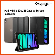 Spigen iPad Mini 6 (2021) Case iPad Mini 6th Gen Tempered Glass Screen Protector iPad Casing Cover