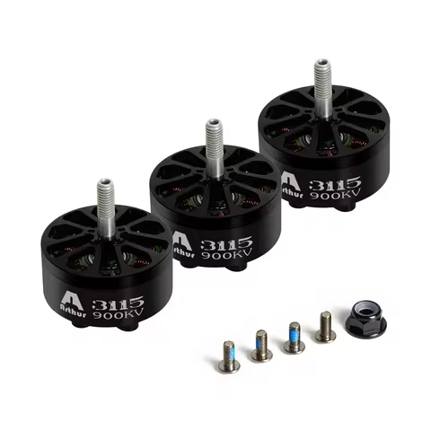 4pcs/lot FLASHHOBBY A3115 3115 900KV Brushless Motor 6S LIPO for FPV Freestyle 9inch 10inch Long Ran