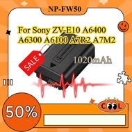 NP-FW50 Camera Battery Rechargeable Lithium Battery For So ny ZV-E10 A6400 A6300 A6100 A7R2 A7M2