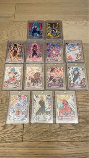 GCP SEC 01-12  七龍珠英雄卡 SDBH (香港版) SEC 隱藏卡