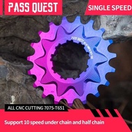 PASS Quest Single Speed Tape Freewheel Very Light COG 13T 14T 15T 16T 17T 1