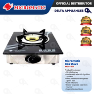 Micromatic Gas Stove Single Burner Tempered Glass Original w/ 1 Year Warranty MGS 801