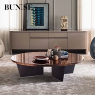 BUNISE Italian Luxury Marble & Lacquer Coffee Table – Elite Edition รุ่นBG1210 โต๊ะกลาง โต๊ะกาแฟ โต๊