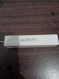 resistor kapur 20watt 47 ohm harga perbiji