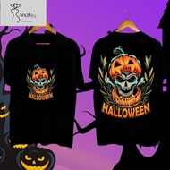 100-5xL Angle Official HALLOWEEN Shirt With Pumpkin Print Suitable For Parties o924