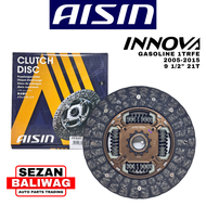 AISIN CLUTCH DISC 9 1/2 21T TOYOTA INNOVA 1TRFE 2005-2015 GASOLINE DTX-162A
