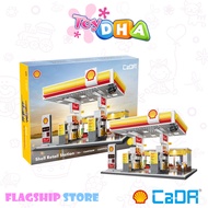 CaDA Shell Retail Station Brick Building Mechanical Master DIY Blocks Toy Set C66026W